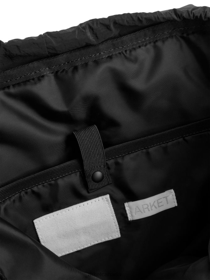 ARKET Bags 4L826J1211 Black Lightweight Backpack Unisex