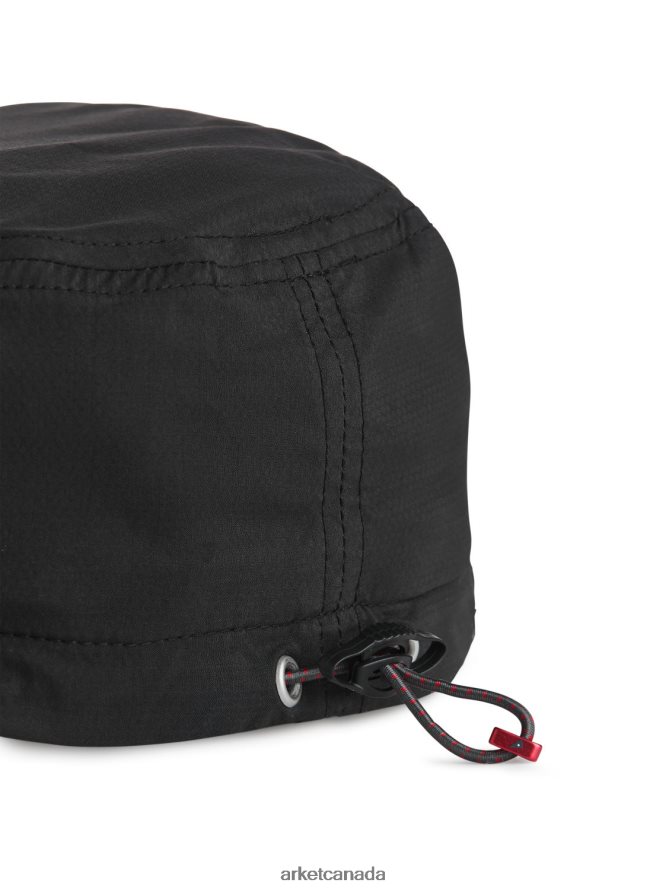 ARKET Bags 4L826J1220 Black Klattermusen Nal Windbreaker Cap Unisex