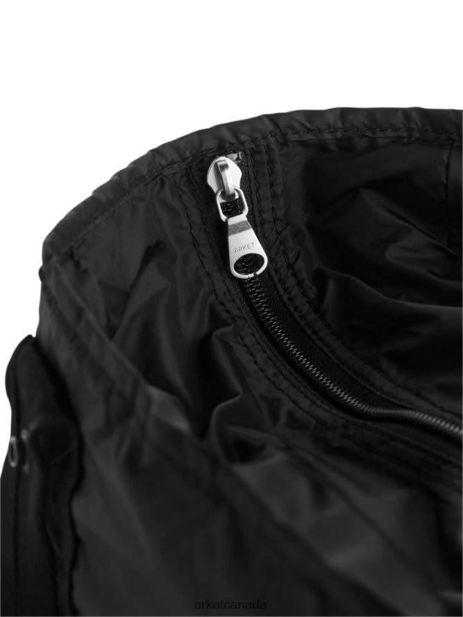 ARKET Bags 4L826J1289 Black Packable 2-Way Backpack Unisex