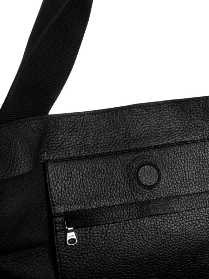 ARKET Bags 4L826J753 Black Leather Tote Unisex