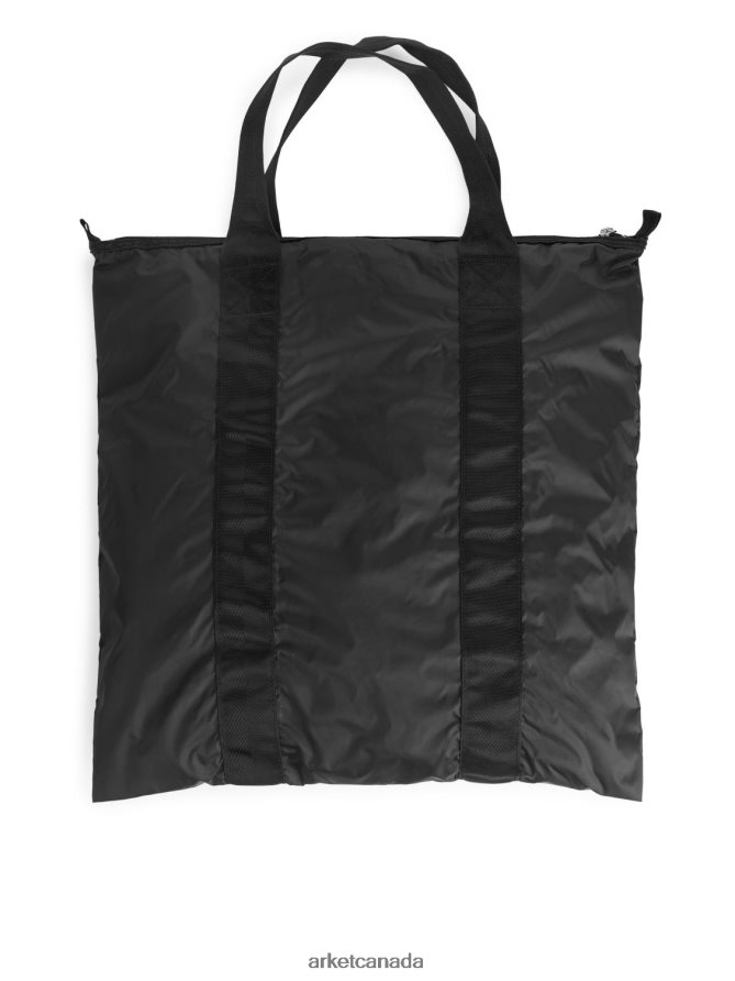 ARKET Bags 4L826J756 Black Packable Tote Unisex