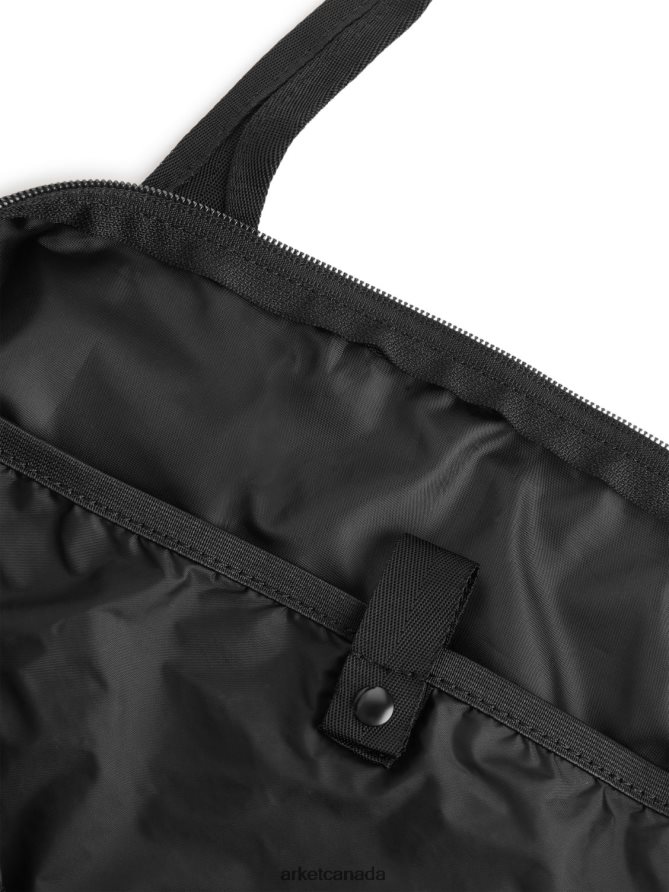 ARKET Bags 4L826J756 Black Packable Tote Unisex