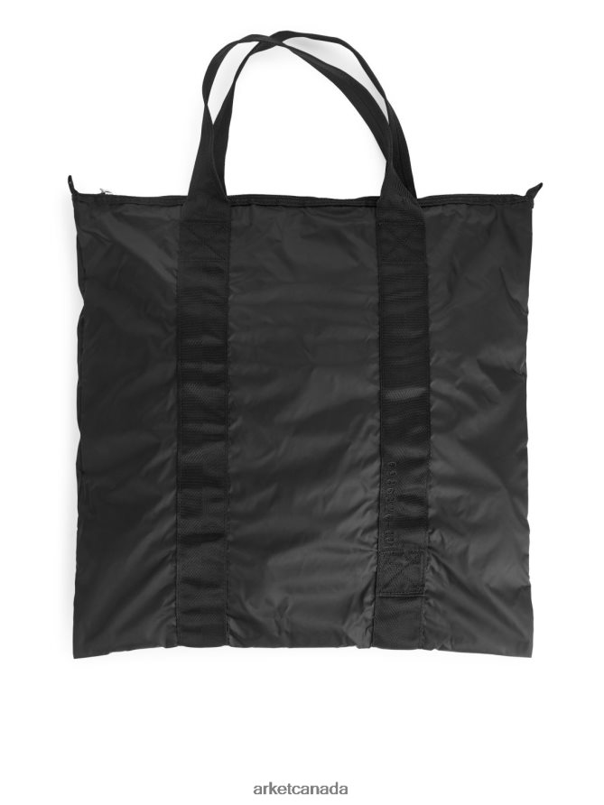 ARKET Bags 4L826J756 Black Packable Tote Unisex