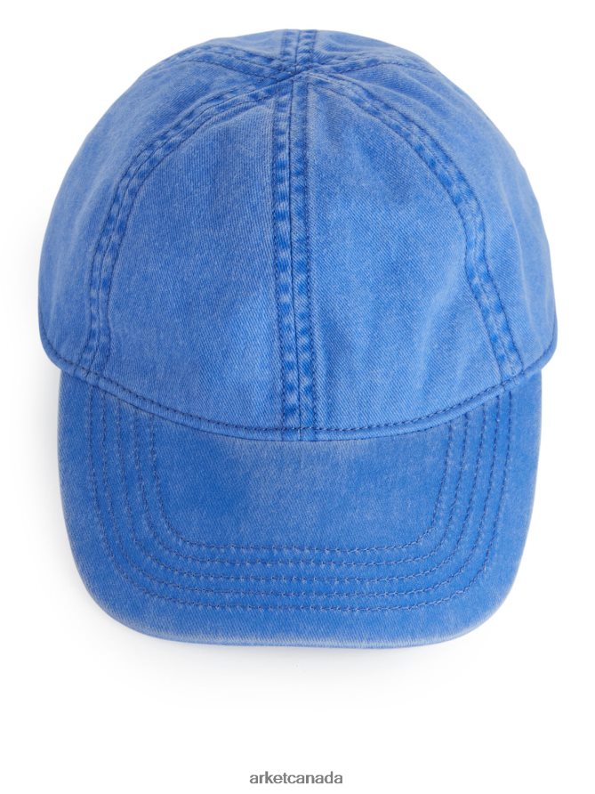 ARKET Accessories 4L826J1628 Blue Washed Cap Kids