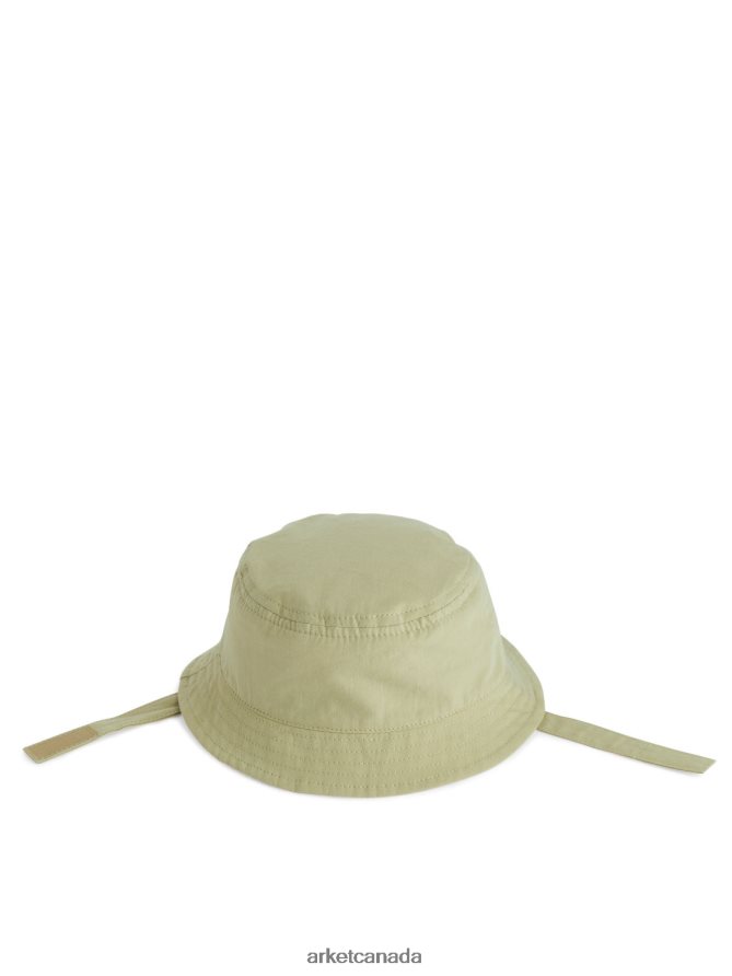 ARKET Accessories 4L826J1734 Beige Cotton Bucket Hat Kids