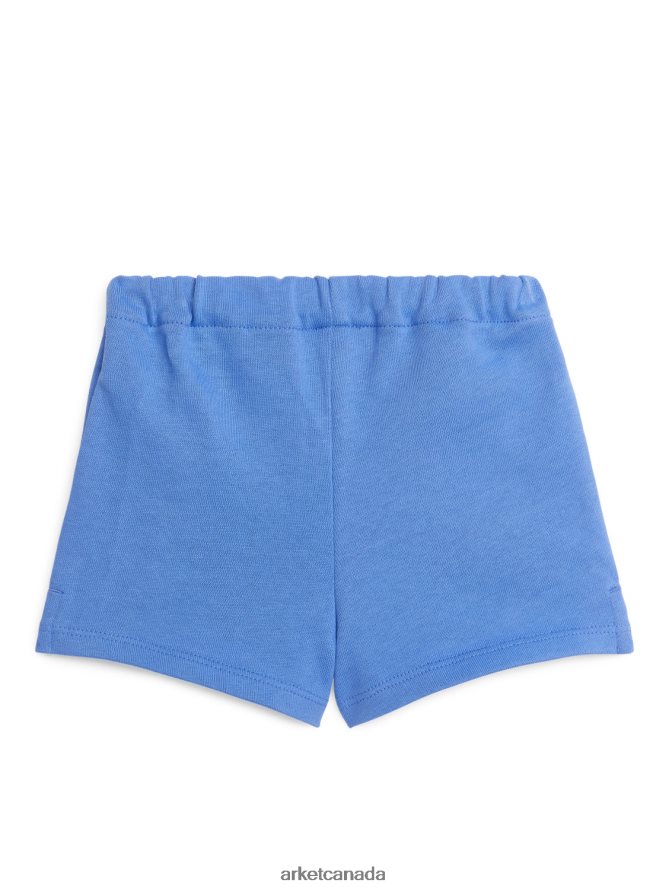 ARKET Clothing 4L826J1699 Blue Cotton Terry Shorts Kids
