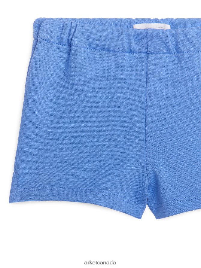 ARKET Clothing 4L826J1699 Blue Cotton Terry Shorts Kids