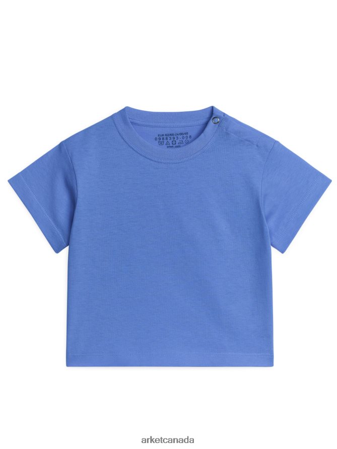 ARKET Clothing 4L826J1749 Blue Short Sleeve T-Shirt Kids