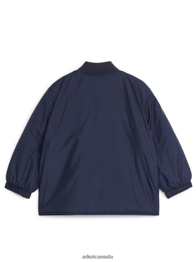 ARKET Clothing 4L826J1675 Dark Blue Zip Jacket Kids