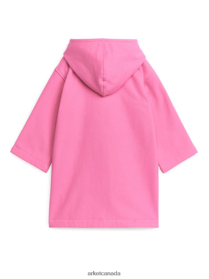 ARKET Clothing 4L826J1665 Pink Cotton Beach Robe Kids