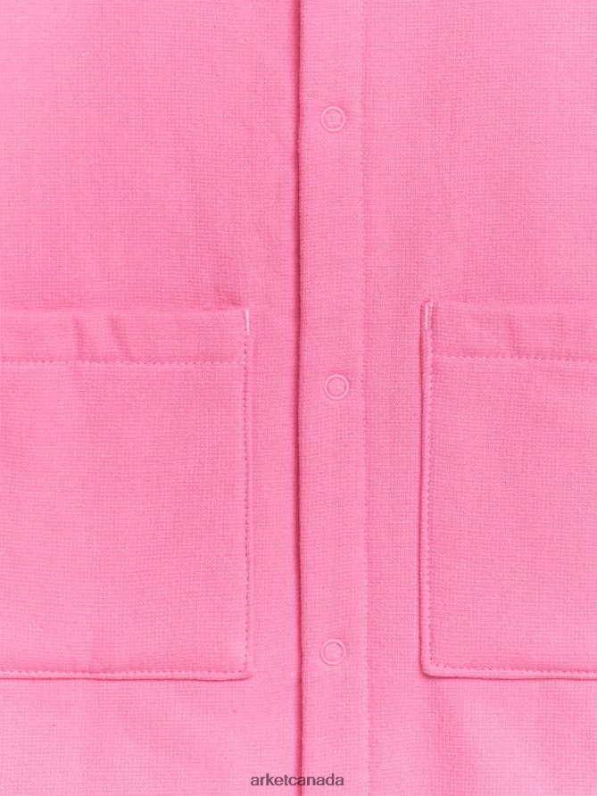 ARKET Clothing 4L826J1665 Pink Cotton Beach Robe Kids