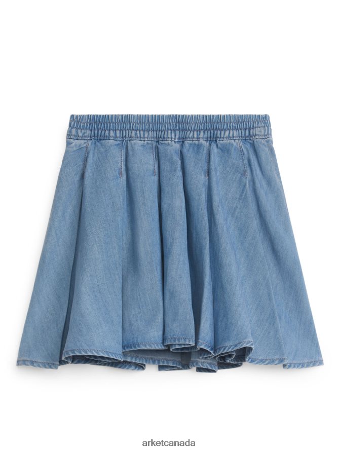 ARKET Clothing 4L826J1387 Blue Denim Mini Skirt Kids