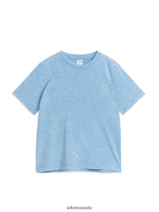 ARKET Clothing 4L826J1430 Blue Cotton T-Shirt Kids