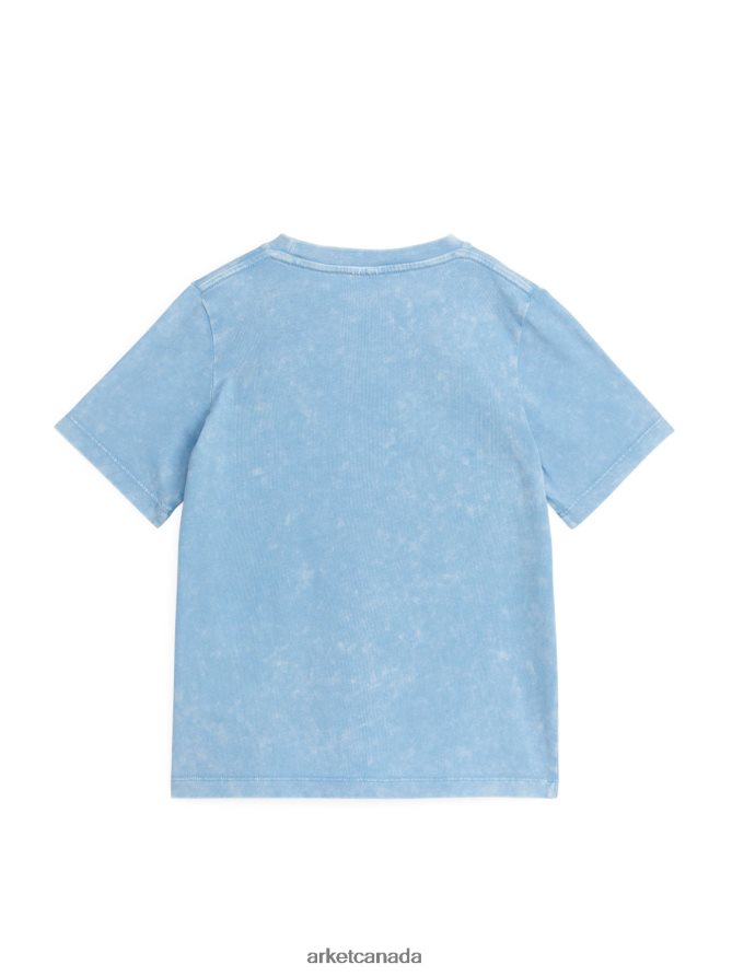 ARKET Clothing 4L826J1430 Blue Cotton T-Shirt Kids
