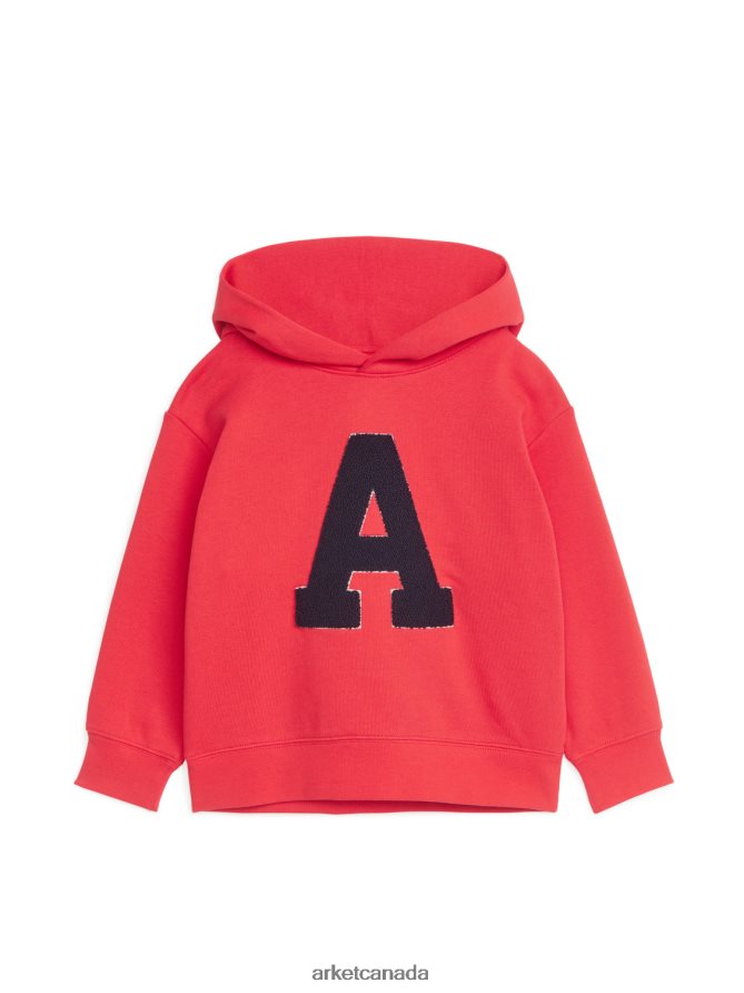 ARKET Clothing 4L826J1517 Red/Blue Varsity Hoodie Kids