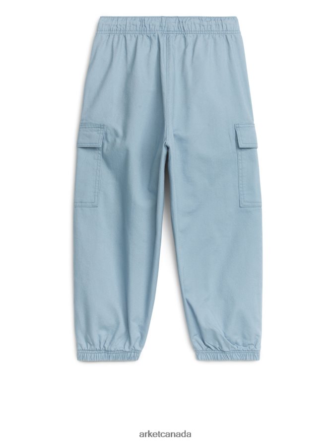 ARKET Clothing 4L826J1544 Blue Cargo Trousers Kids