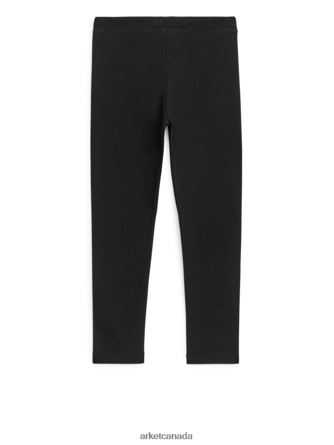 ARKET Clothing 4L826J1555 Black Jersey Leggings Kids
