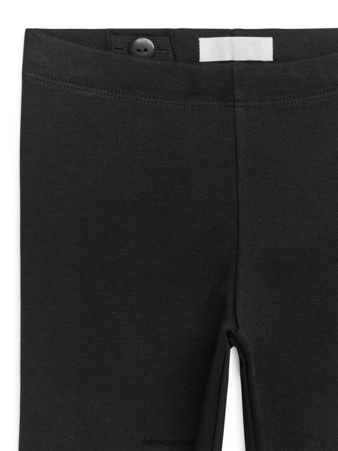 ARKET Clothing 4L826J1555 Black Jersey Leggings Kids