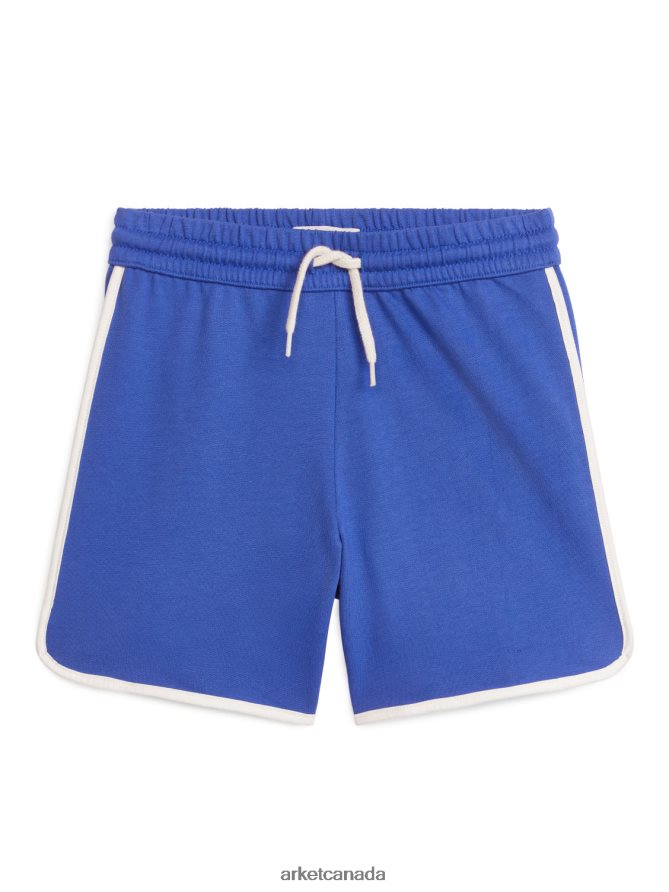 ARKET Clothing 4L826J1556 Blue/White Cotton Shorts Kids