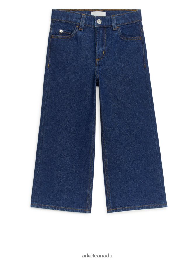 ARKET Clothing 4L826J1570 Dark Blue Wide-Leg Jeans Kids