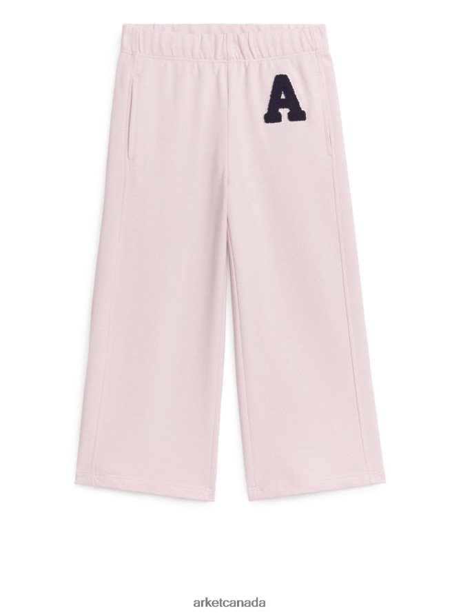 ARKET Clothing 4L826J1579 Pale Pink Varsity Sweatpants Kids