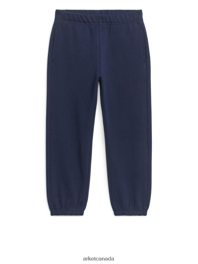 ARKET Clothing 4L826J1581 Dark Blue Varsity Sweatpants Kids