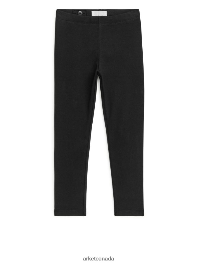 ARKET Clothing 4L826J1590 Black Jersey Leggings Kids