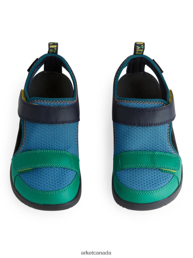 ARKET Footwear 4L826J1402 Blue/Green Teva Hurricane Seekado Kids Sandals Kids