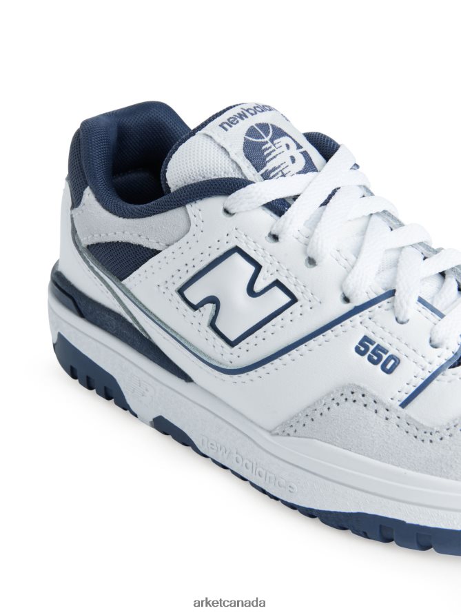 ARKET Footwear 4L826J1403 White New Balance 550 Youth Trainers Kids