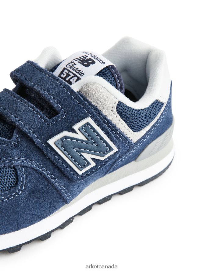 ARKET Footwear 4L826J1405 Blue New Balance 574 Youth Trainers Kids
