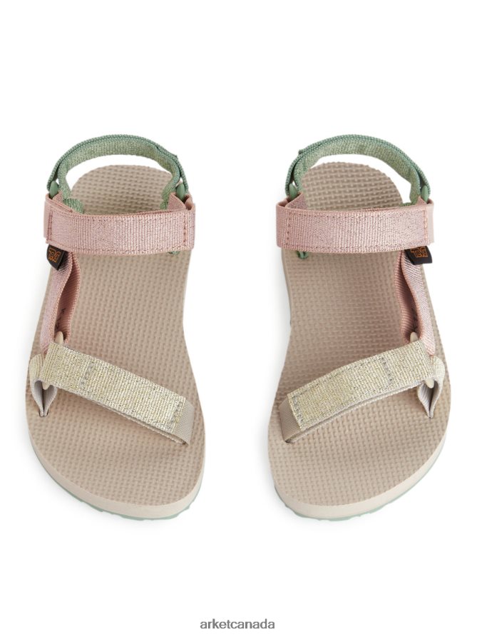 ARKET Footwear 4L826J1407 Metallic/Multi Teva Original Universal Kids Sandals Kids