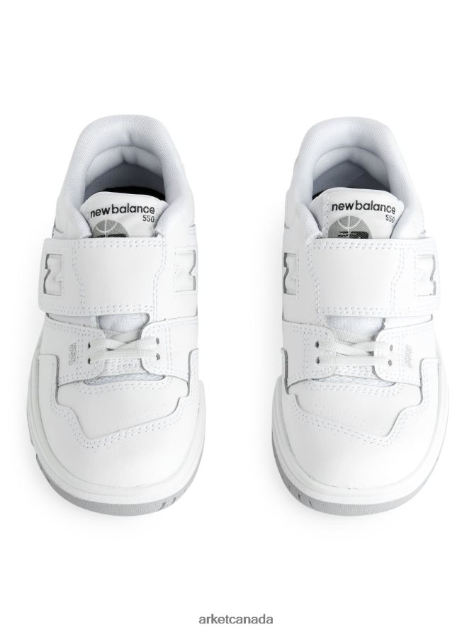 ARKET Footwear 4L826J1412 White New Balance 550 Youth Trainers Kids