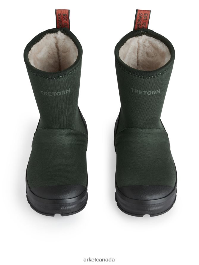 ARKET Footwear 4L826J1413 Khaki Green Tretorn Mimas Hybrid Kids Boots Kids