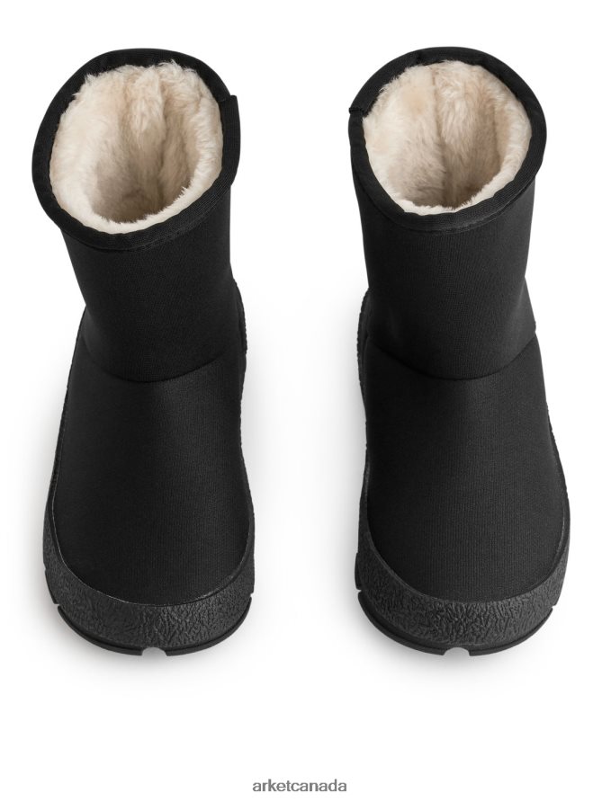 ARKET Footwear 4L826J1428 Black Tretorn Baffle Boots Kids