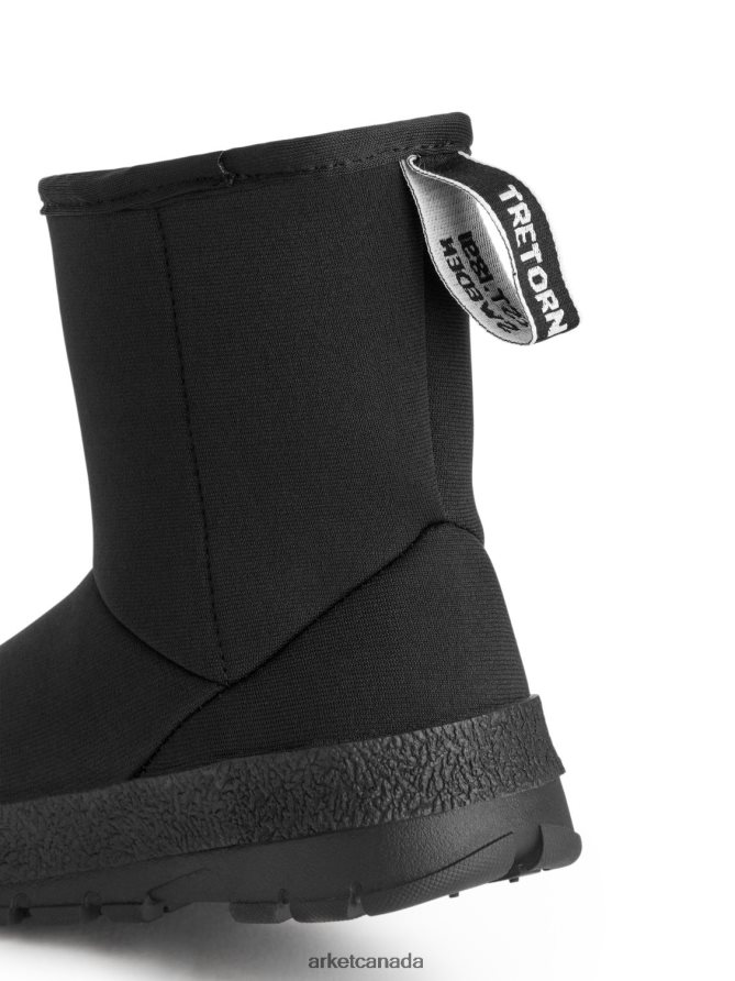 ARKET Footwear 4L826J1428 Black Tretorn Baffle Boots Kids