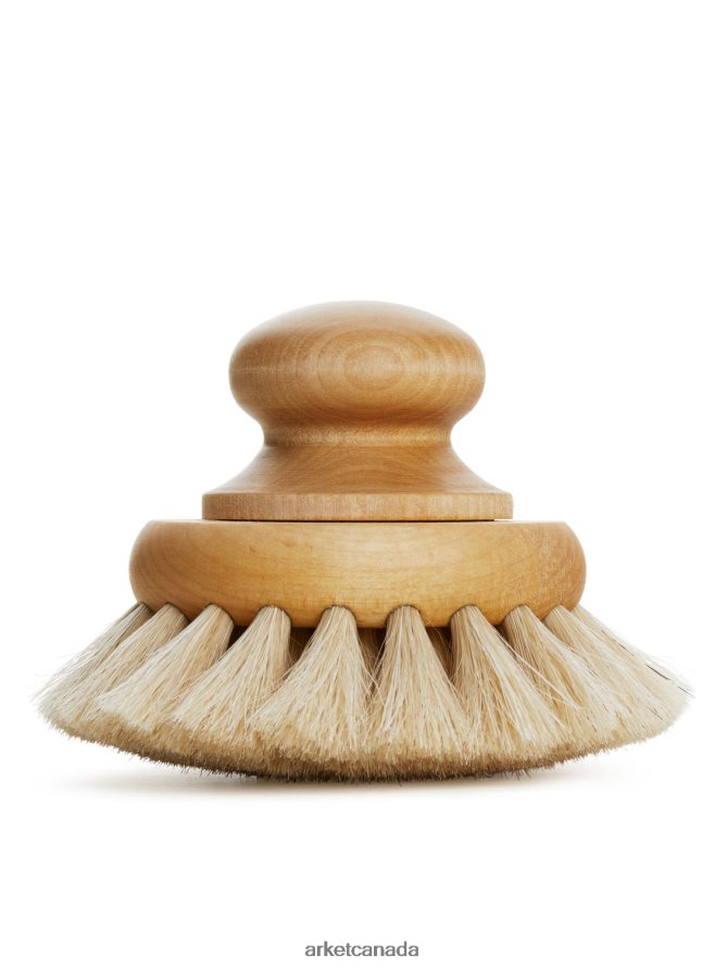 ARKET Homeware 4L826J1367 Wood Iris Hantverk Bath Brush Unisex