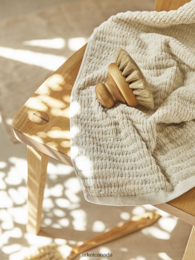 ARKET Homeware 4L826J1367 Wood Iris Hantverk Bath Brush Unisex