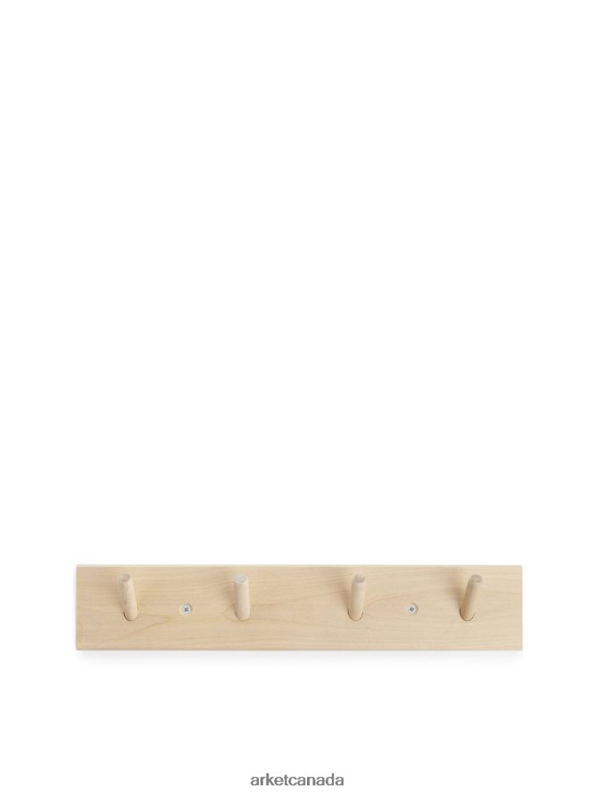 ARKET Homeware 4L826J1349 Beige Iris Hantverk Rack, 4 Hooks Unisex