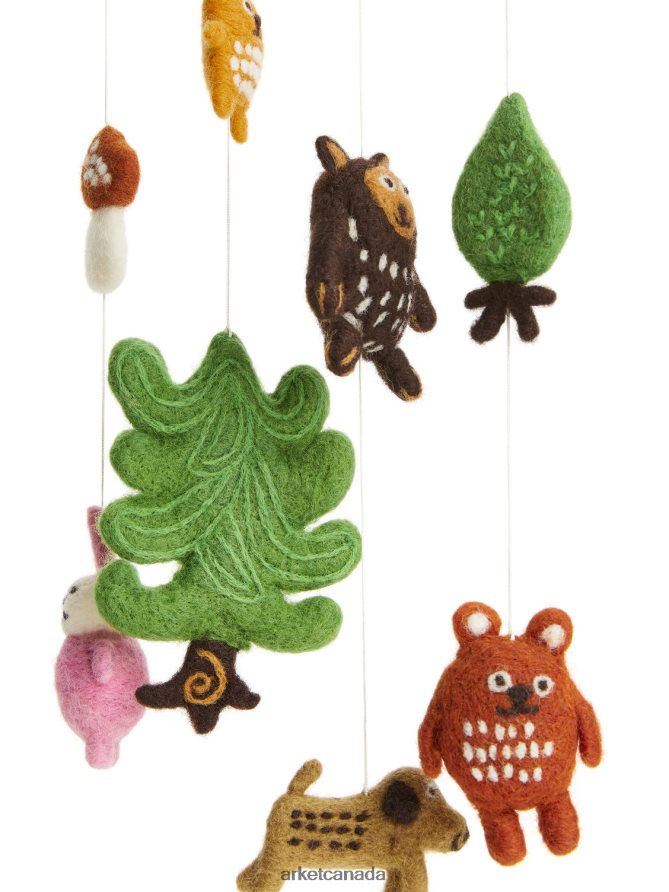 ARKET Homeware 4L826J1707 Dusty Yellow Klippan Little Bear Mobile Unisex