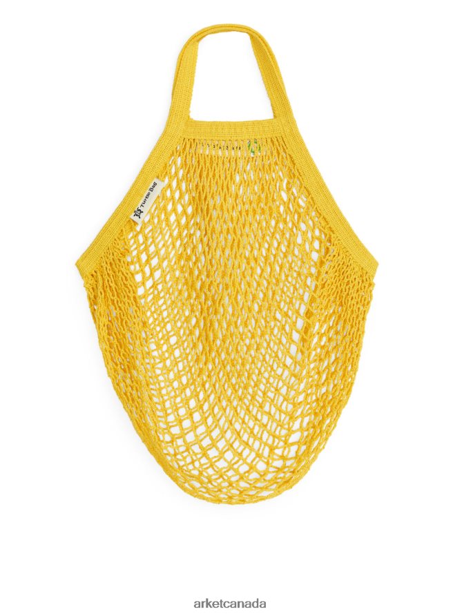 ARKET Homeware 4L826J772 Yellow Turtle Bags String Bag Unisex