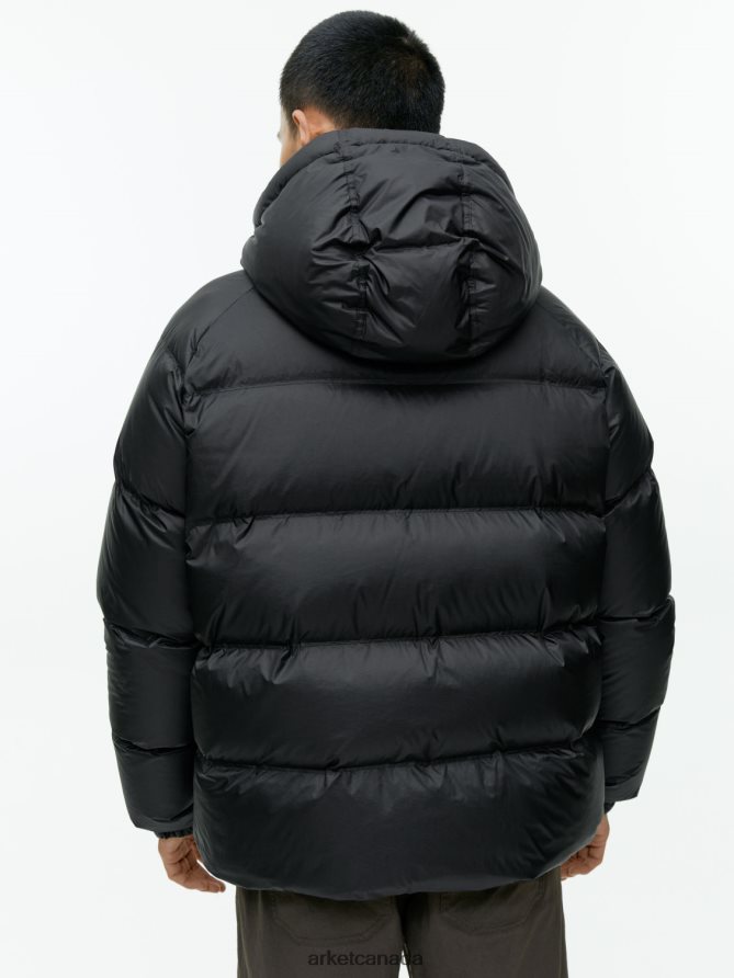 ARKET Clothing 4L826J1170 Black Sporty Down Jacket Men