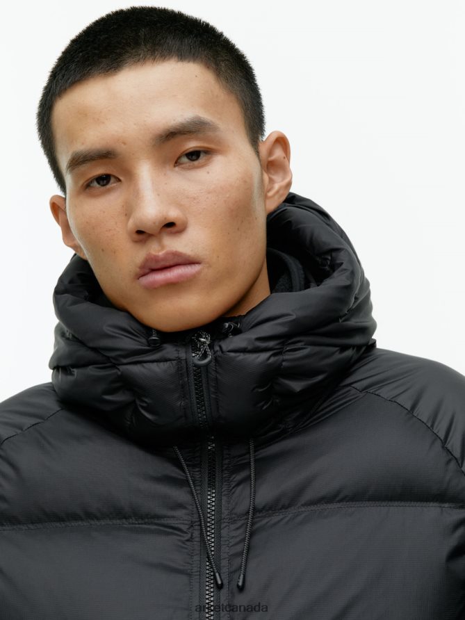 ARKET Clothing 4L826J1170 Black Sporty Down Jacket Men