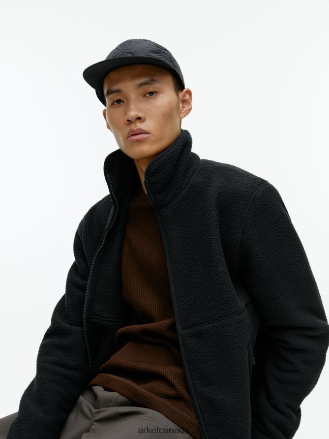 ARKET Clothing 4L826J1200 Black ACTIVE Cap Men