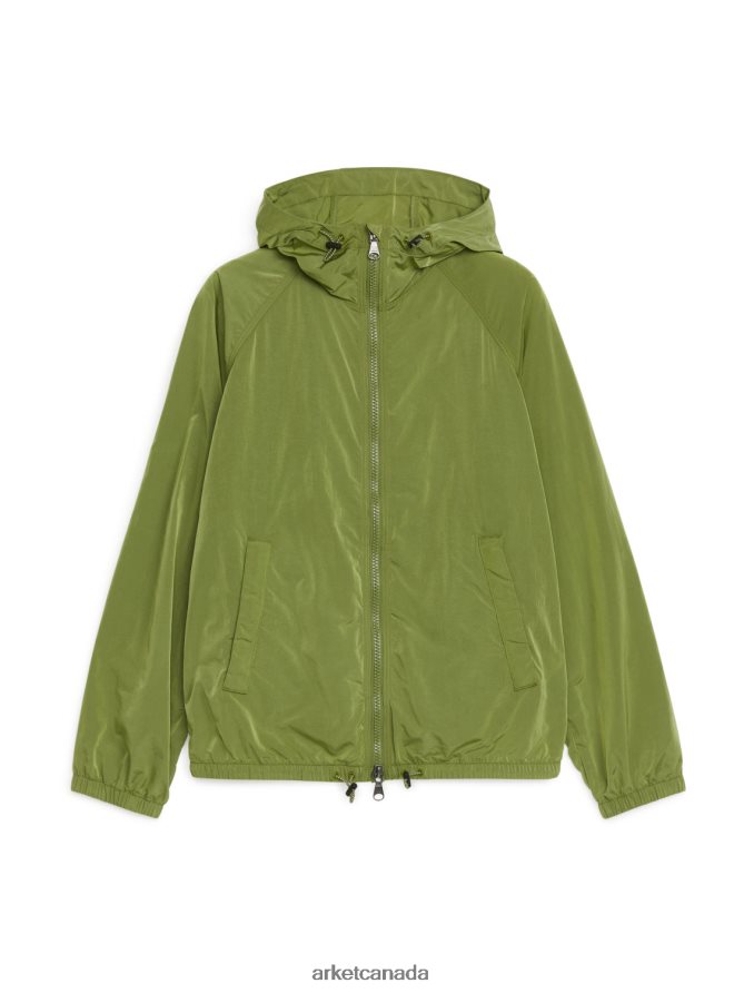 ARKET and MR PORTER Clothing 4L826J1165 Green Windbreaker Jacket Men