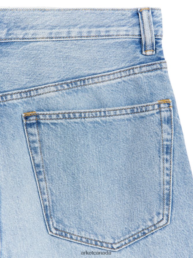 ARKET Clothing 4L826J1093 Light Blue MIST Wide Jeans Men