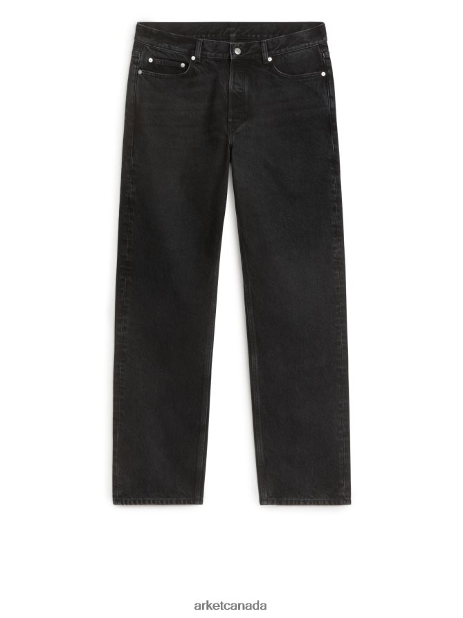 ARKET Clothing 4L826J1094 Black LOOSE Jeans Men