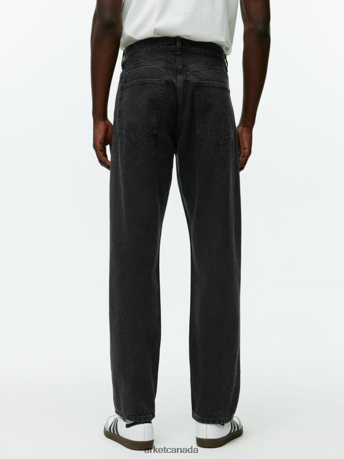 ARKET Clothing 4L826J1094 Black LOOSE Jeans Men