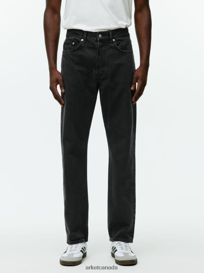 ARKET Clothing 4L826J1094 Black LOOSE Jeans Men