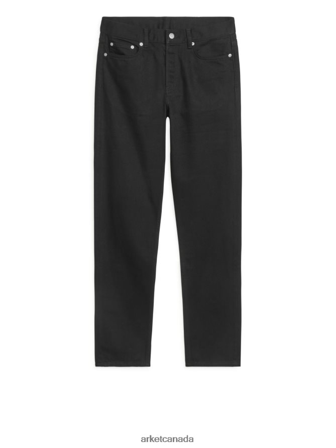 ARKET Clothing 4L826J1101 Stay Black PARK Regular Straight Jeans Men
