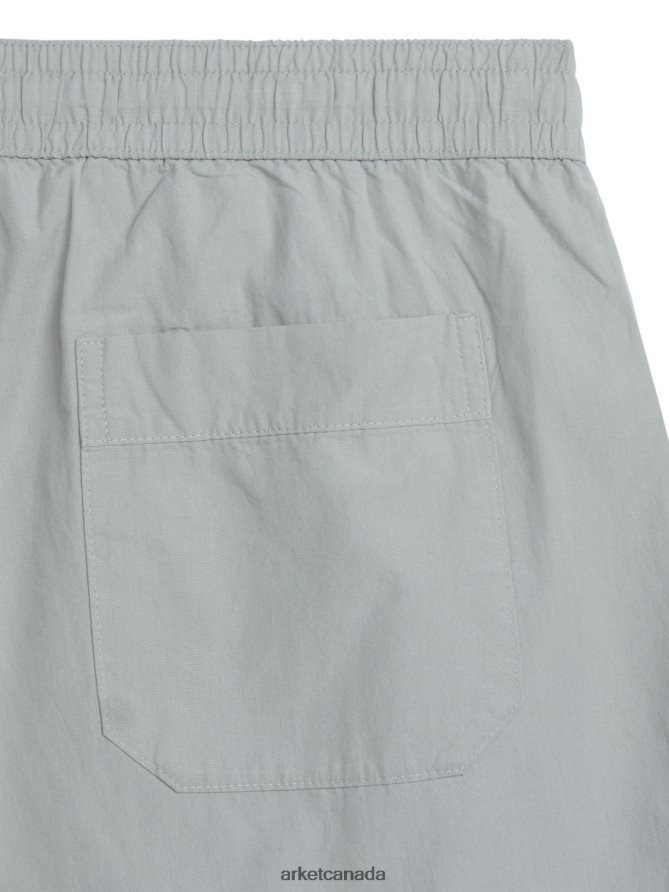 ARKET Clothing 4L826J1251 Grey Cotton Pyjama Trousers Men
